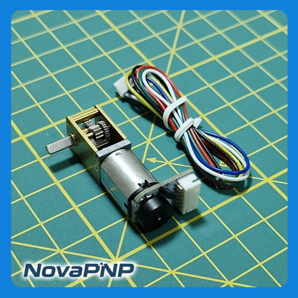 موتور N20 با گیربکس و انکودر CHF-GW12T-N20ABHL 1:1030 12v
