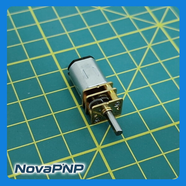 موتور N20 ولتاژ 12V گیربکس 250:1 100RPM
